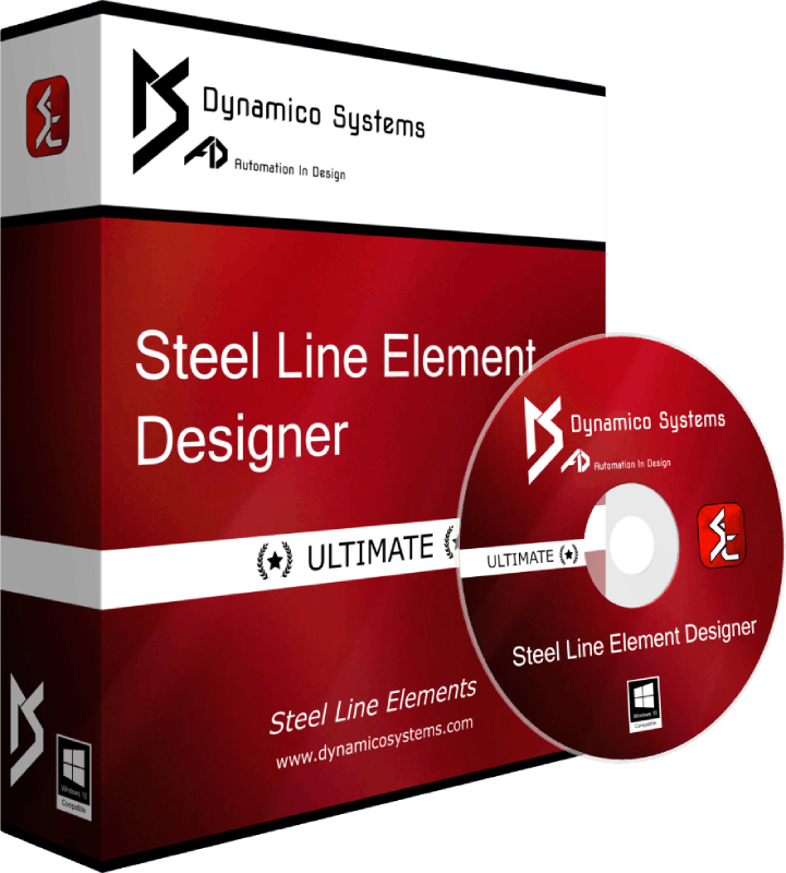Steel Line Element Designer box